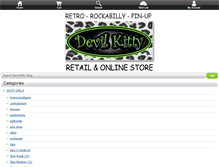 Tablet Screenshot of devilkitty.com.au